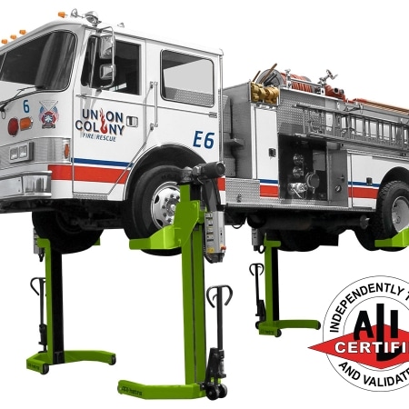 LP Line-Powered Mobile Column Lifts Fire
