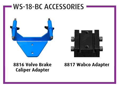 WS-18-BC Brake Caliper Jack Accessories