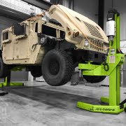 Heavy-Duty Mobile Column Lifts FRLT-15 Truck Adapter AB Support Stands HMMWV Humvee