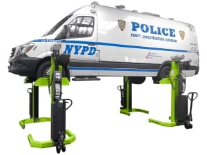 Cable Battery Mobile Column Lifts