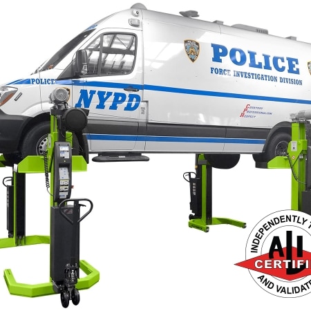 Cable Battery-Powered Mobile Column Lifts