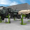 LP Line-Powered Mobile Column Lifts Military