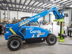 Mobile Column Lift w/ Flat Plat Adapter