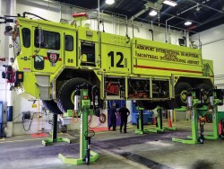 HBP Hybrid Battery-Powered Mobile Column Lifts